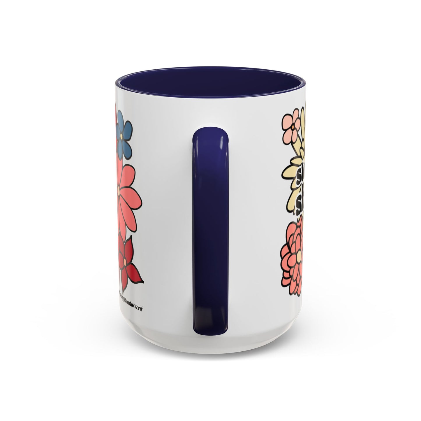 Stop Shoulding All Over Yourself Retro Floral Mug