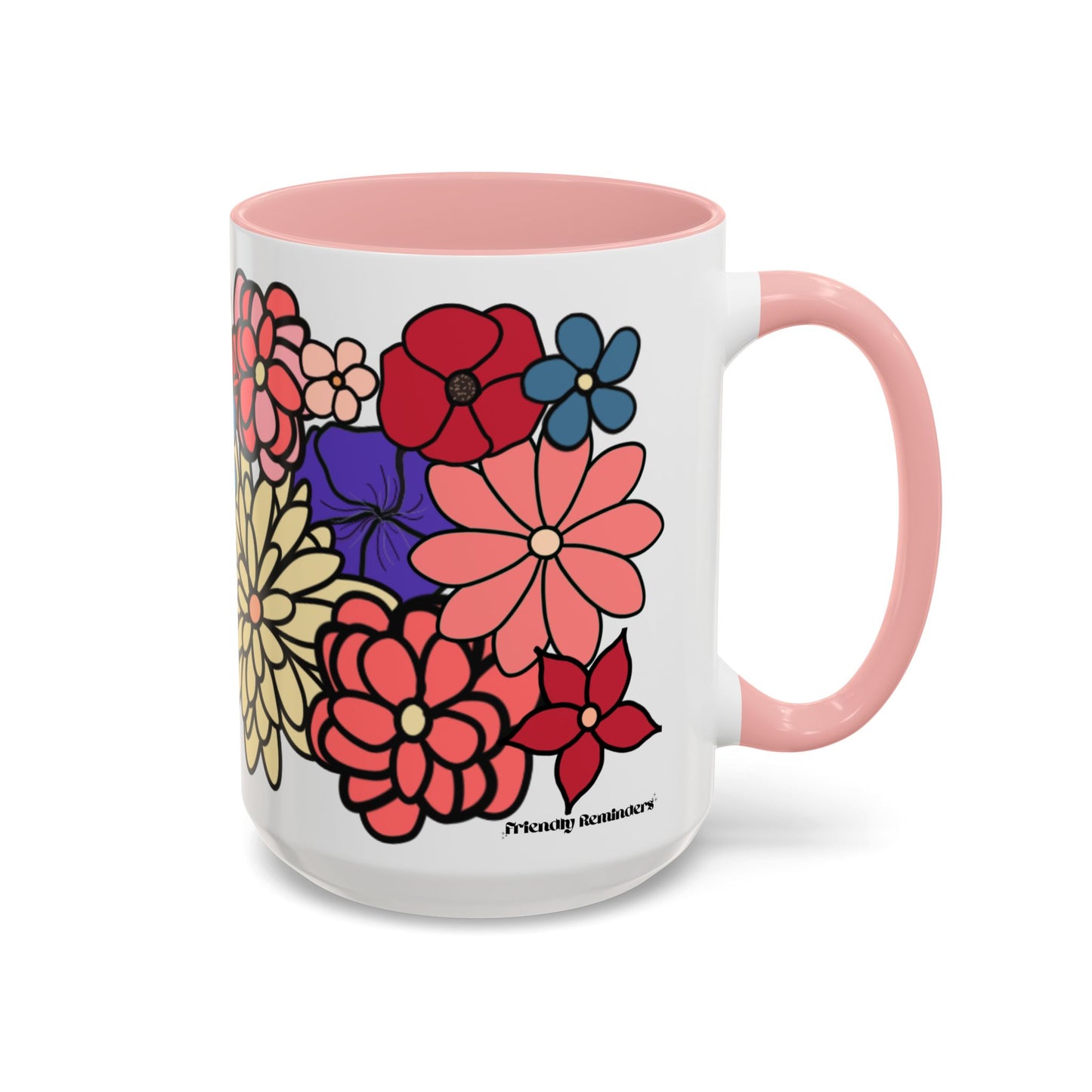 Stop Shoulding All Over Yourself Retro Floral Mug