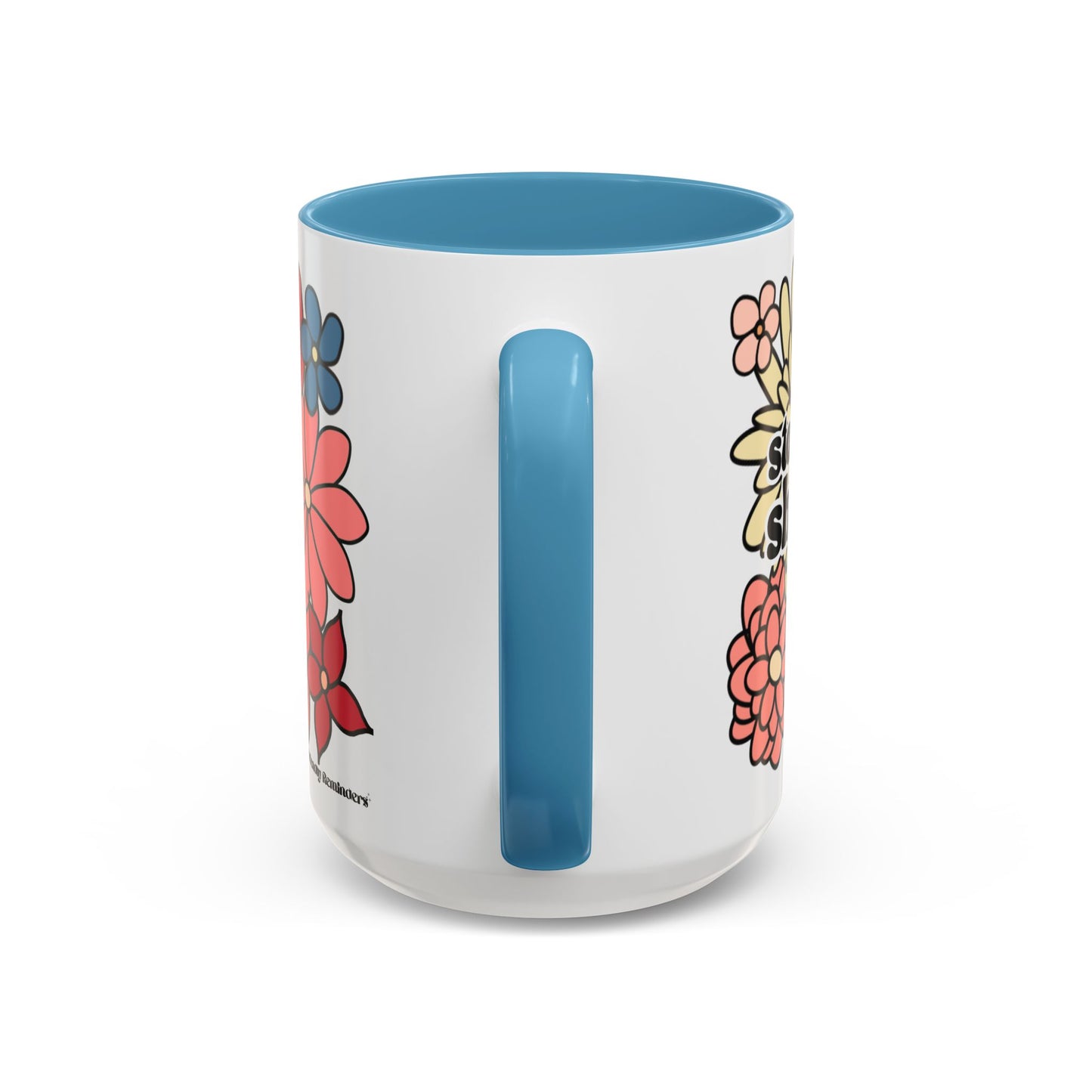 Stop Shoulding All Over Yourself Retro Floral Mug