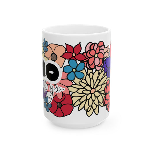 No Thank You Floral Mug