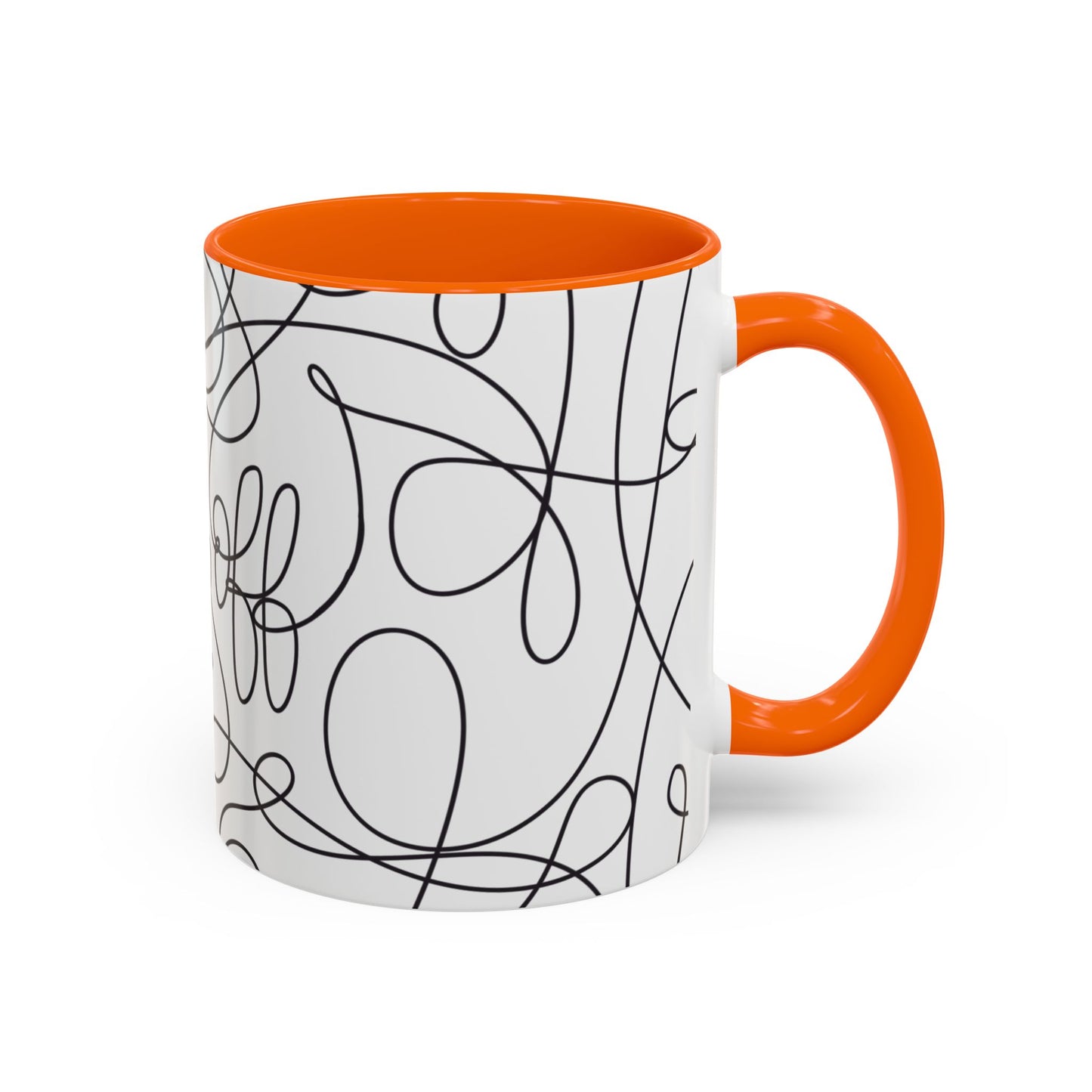 Fuck Off Cursive Line Art Mug