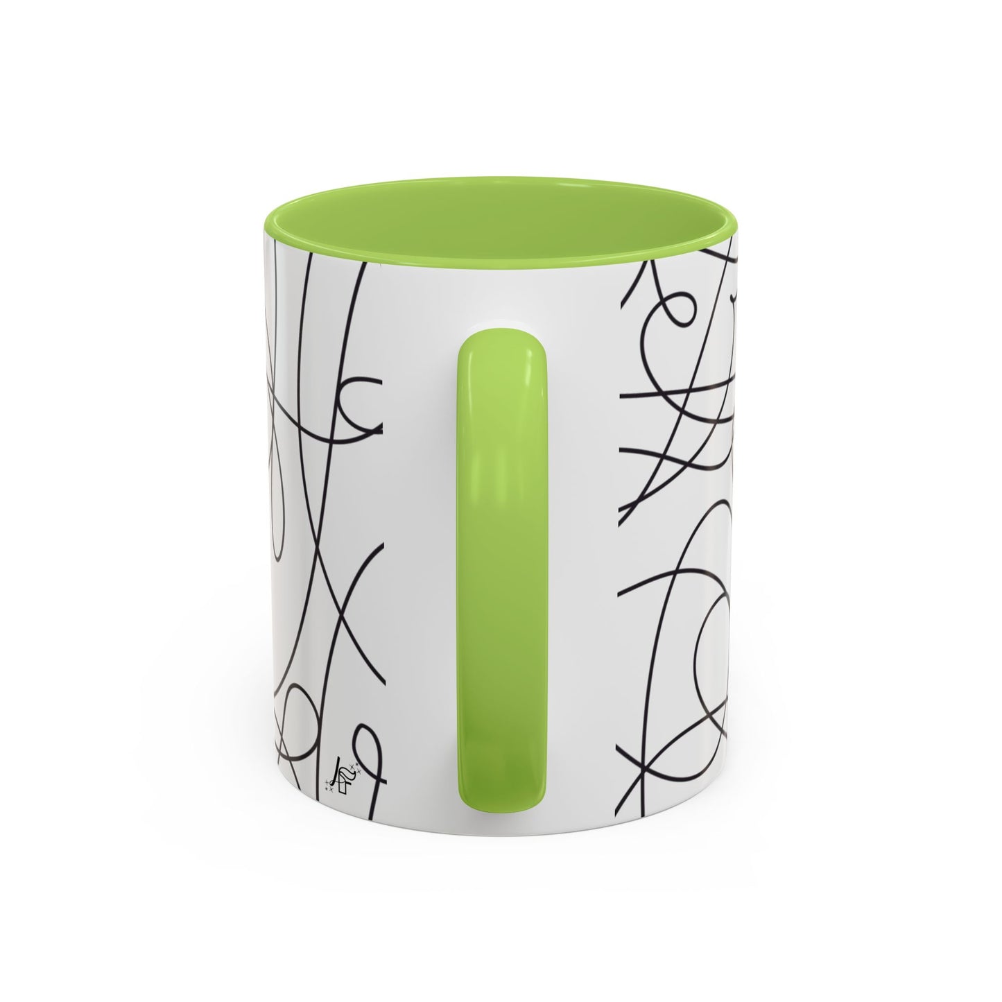 Fuck Off Cursive Line Art Mug