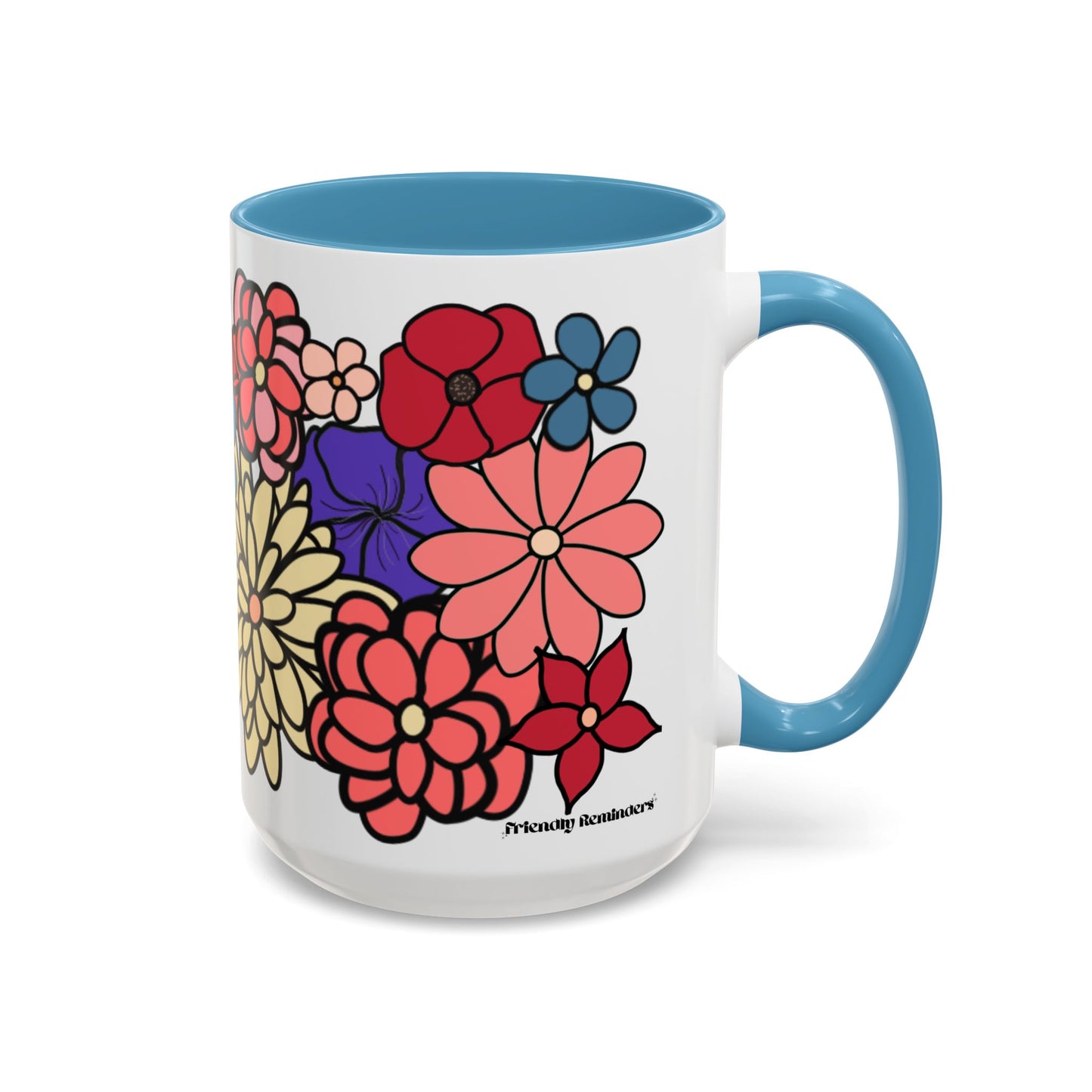 Stop Shoulding All Over Yourself Retro Floral Mug
