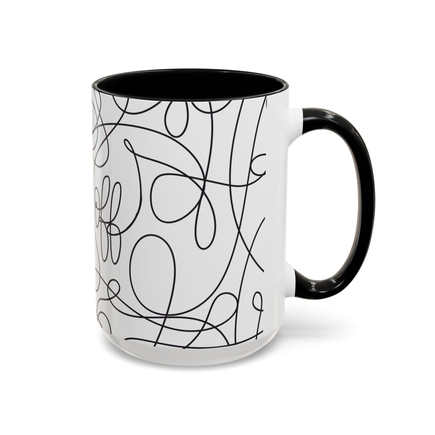 Fuck Off Cursive Line Art Mug