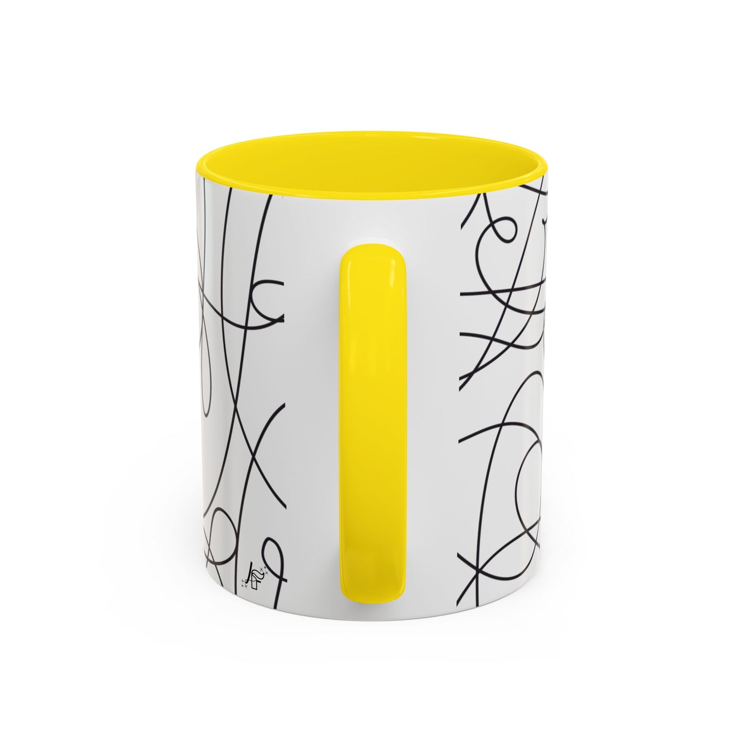 Fuck Off Cursive Line Art Mug