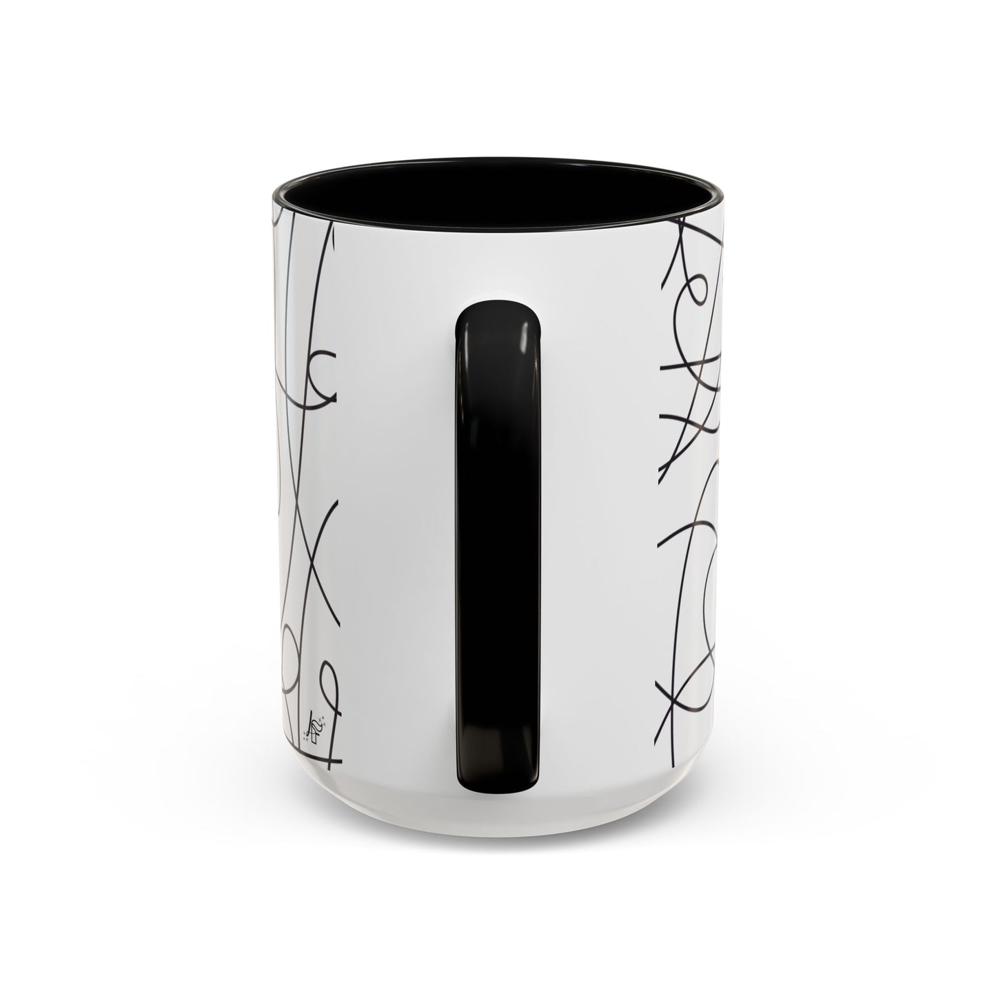 Fuck Off Cursive Line Art Mug