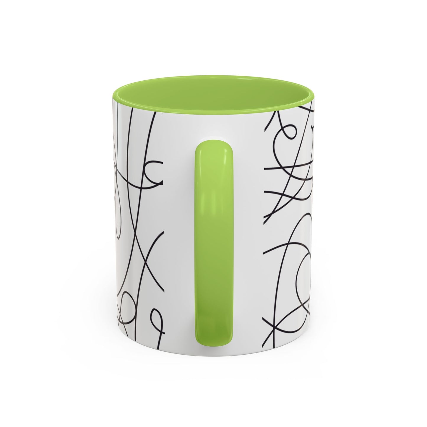 Fuck Off Cursive Line Art Mug