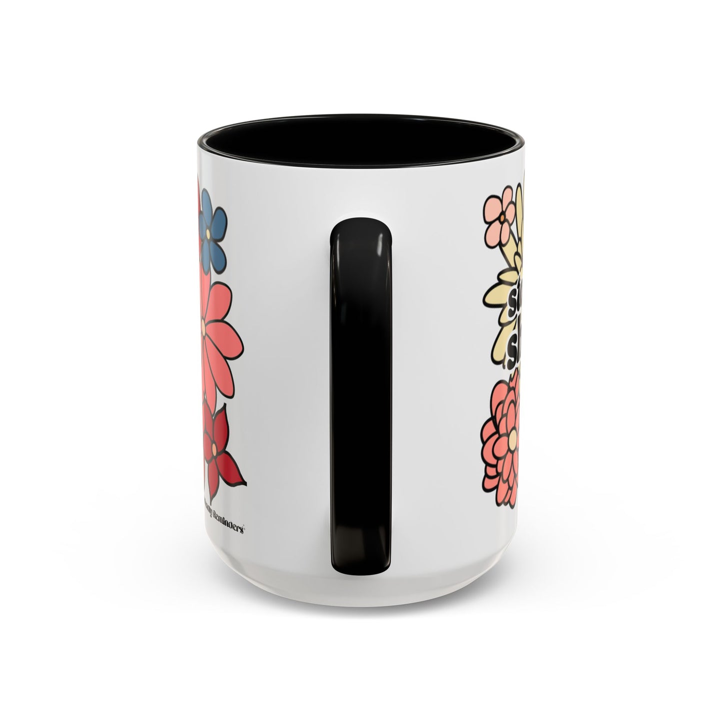 Stop Shoulding All Over Yourself Retro Floral Mug