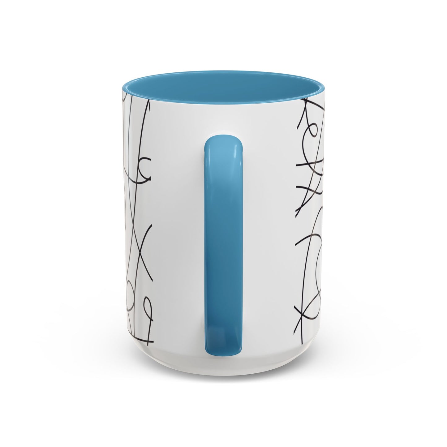 Fuck Off Cursive Line Art Mug