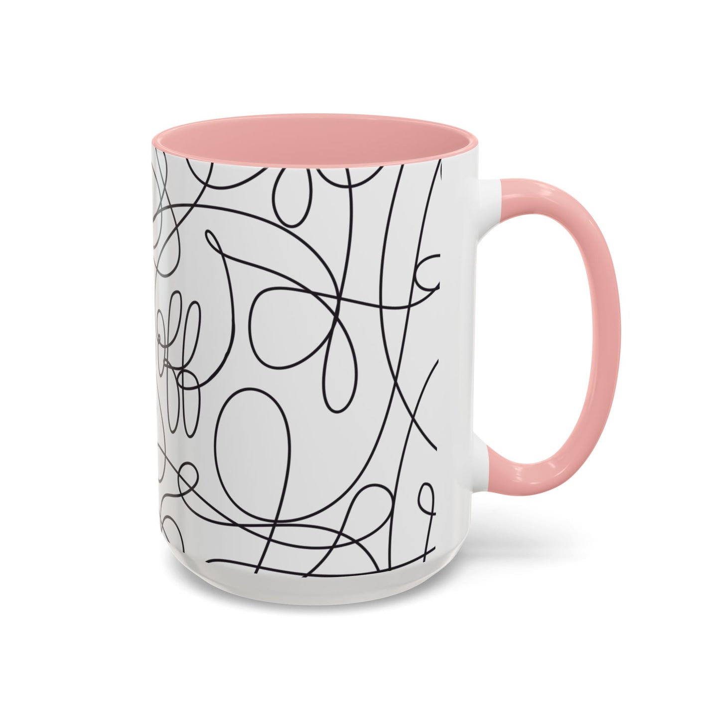 Fuck Off Cursive Line Art Mug