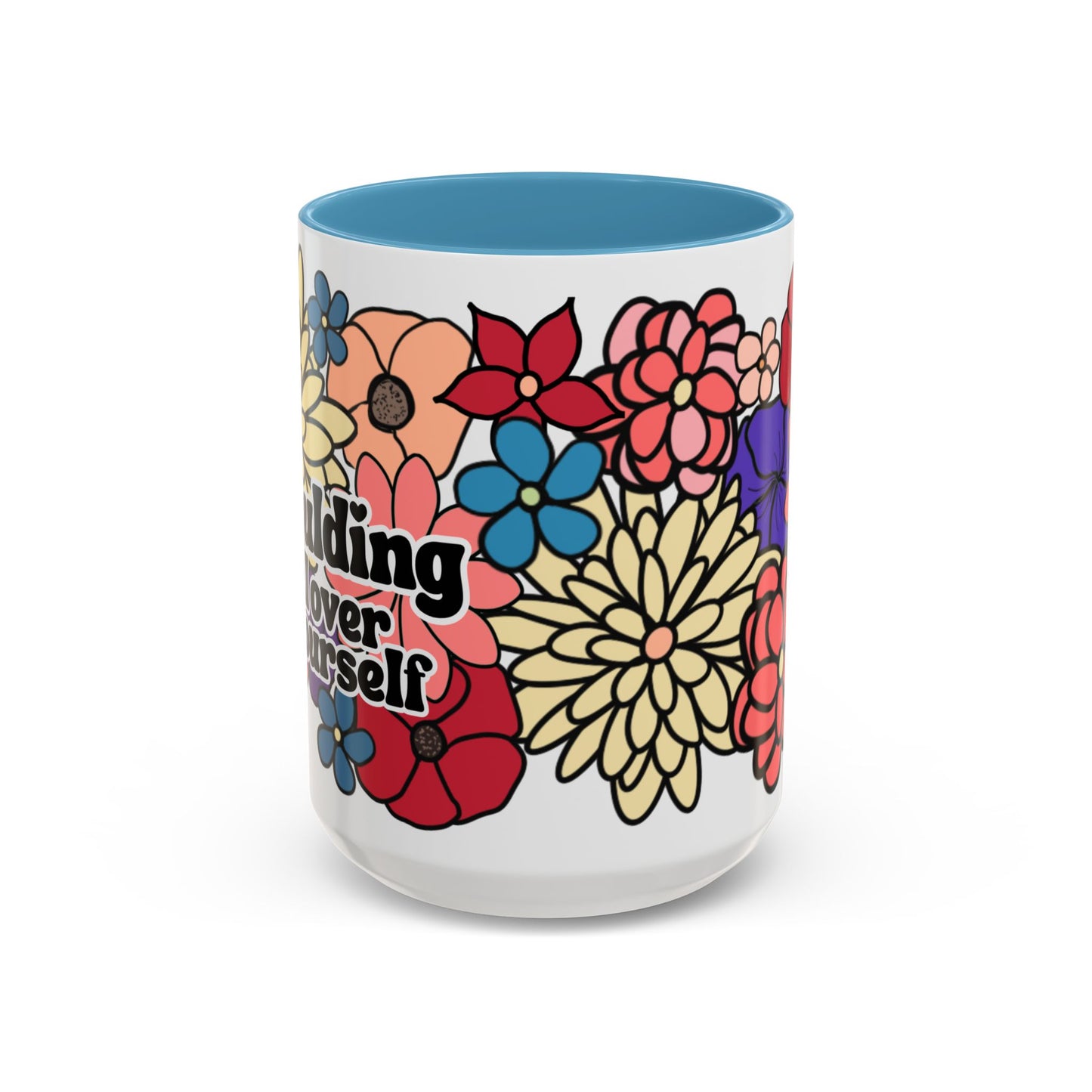 Stop Shoulding All Over Yourself Retro Floral Mug