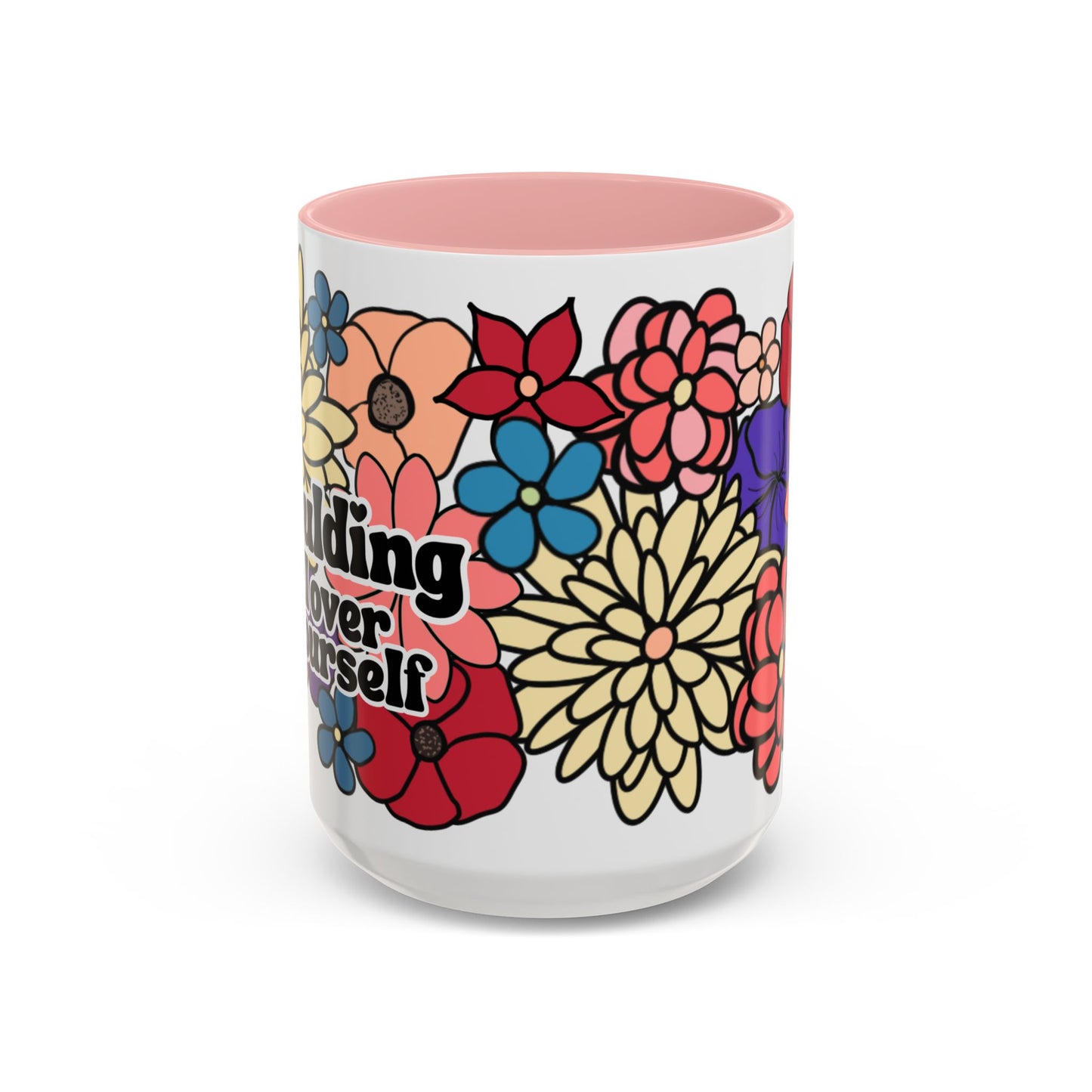 Stop Shoulding All Over Yourself Retro Floral Mug